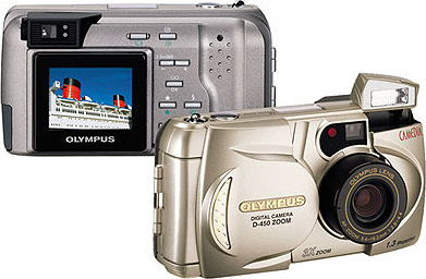 OLYMPUS D-450 1.3 Megapixel Digital Camera