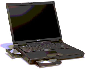 DELL C 800 & 810 Pentium III Laptops with CD Burners