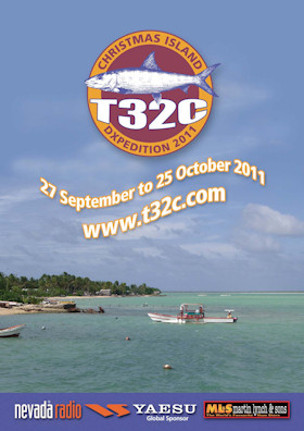 T32C DXpedition on Kiritimarti (Christmas Island)
