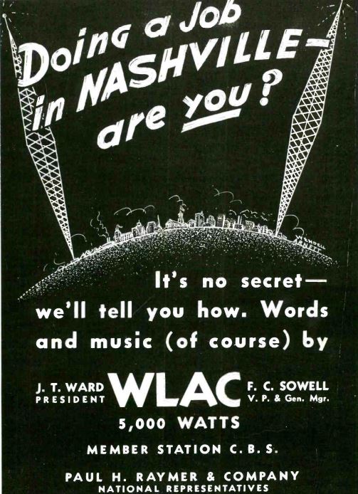 WLAC Nashville 1938